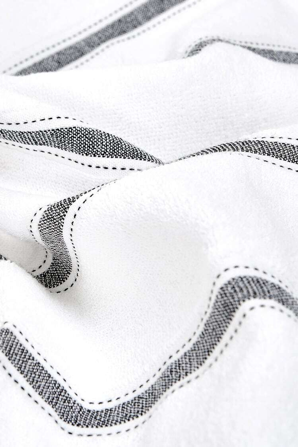 ZARA HOME ХЛОПЧАТОБУМАЖНОЕ ПОЛОТЕНЦЕ, СЕРЫЙ