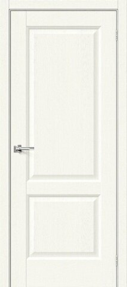 Межкомнатная дверь Неоклассик 32 White Wood (Вайт Вуд),структура дерева  Браво