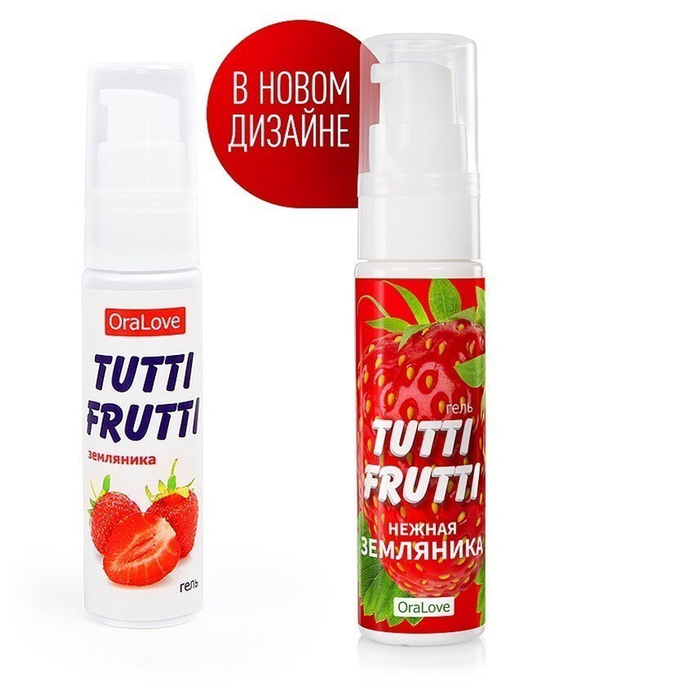 Гель TUTTI-FRUTTI "ЗЕМЛЯНИКА" серии OraLove