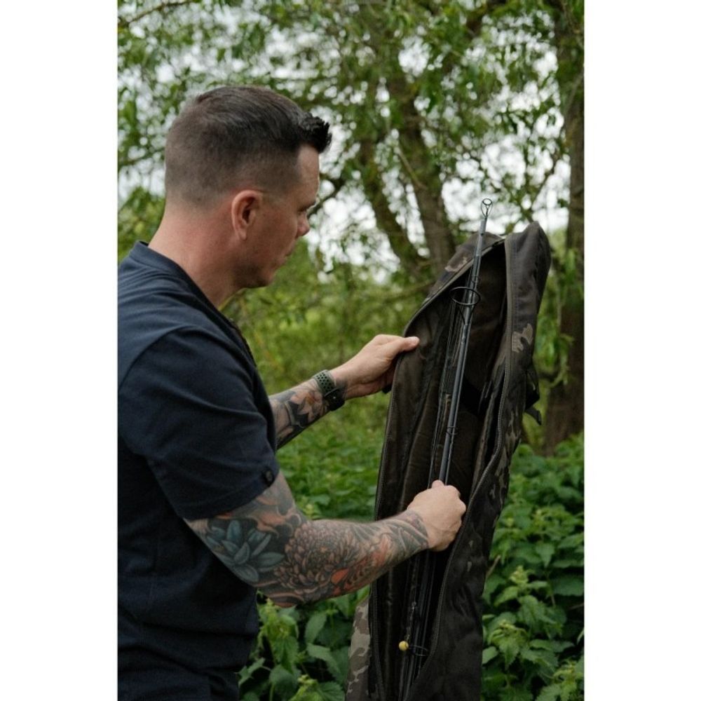 KORDA Чехол для 3-х удилищ Compac 3 Rod Holdall 13ft Dark Kamo