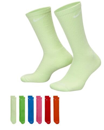 Теннисные носки Nike Everyday Plus Cushion Crew 6P