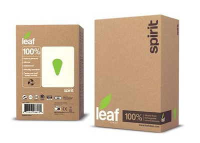 Зеленый перезаряжаемый вибромассажер Spirit by Leaf (Цвет: зеленый)