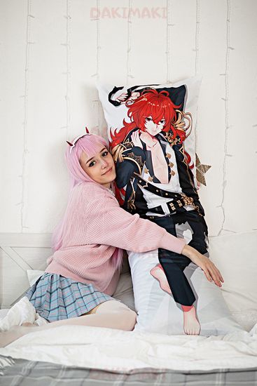 Дакимакура Дилюк арт. 0914