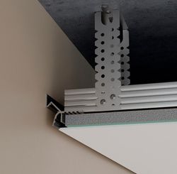 Потолочный профиль Pro Design Gipps 594 черный, 2700x36,4x41,6 мм