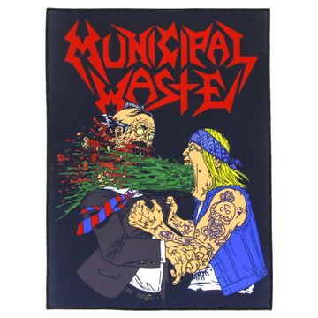 Нашивка спиновая Municipal Waste (043)