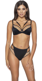 Бюстгальтер Leah с мягкими чашками (Размер: 65I) (Цвет: черный)