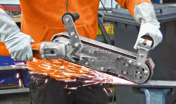 Ручной ленточный шлифовальный станок Grit GHB 15-50 Inox