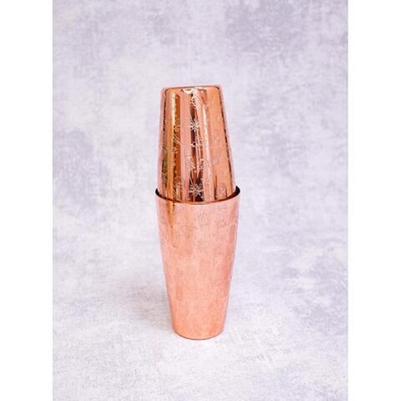 Шейкер 0,75 л Бостон нерж. медный с рисунком "Графити-2" B'Guys P.L.- Barbossa