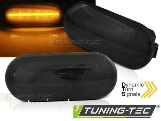 Повторители указателей поворота для Seat / Skoda / Volkswagen / Ford LED Dynamic Black