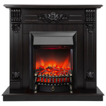 Каминокомплект Real Flame Ottawa DN с очагом Fobos Lux Black RC