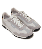 Кожаные кроссовки zayn lowp ltsd BOSS BLACK - серый(50504036)