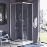 Душевой уголок Aquanet Delta Cube NPE1142 100x100, прозрачное стекло