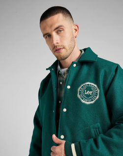 Куртка утепленная мужская LEE VARSITY JACKET ESMERALDA