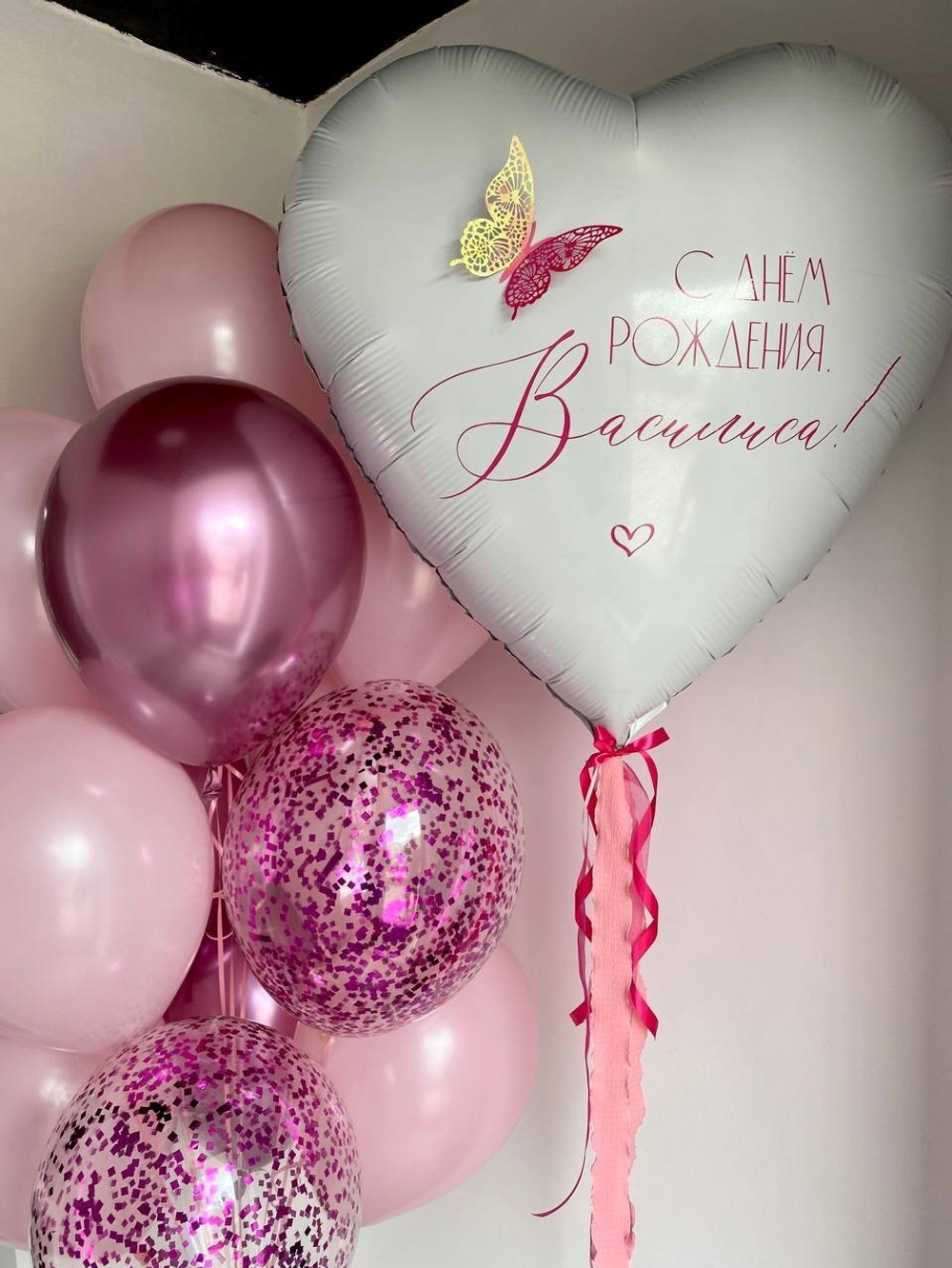 Набор воздушных шаров на день рождение  № 1072