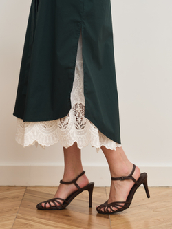 Платье кимоно ажурное