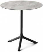 Стол ламинированный обеденный Scab Design Tripe, черный, каменный