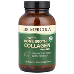 Dr. Mercola, Органический коллаген из говяжьего бульона, 90 таблеток