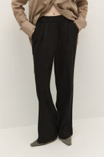 Брюки прямые на резинке