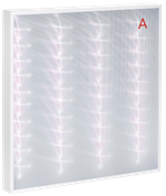 Светильник LED-панель ДВО 1001A 40Вт 5000К IP40 595х595мм микропризма БАП 3ч LIGHTING PRO IEK