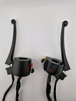 Блоки переключателей руля с рычагами тормоза/сцепления