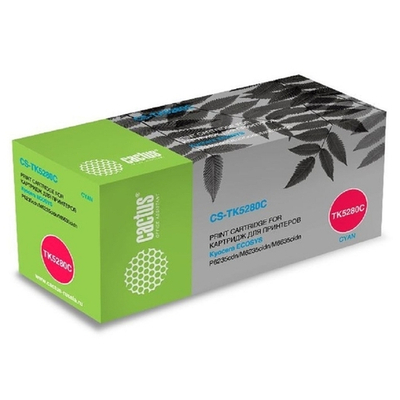 CACTUS TK-5280C Тонер-картридж (CS-TK5280C) для Kyocera P6235cdn/M6235cidn/M6635cidn, 11000 стр. голубой