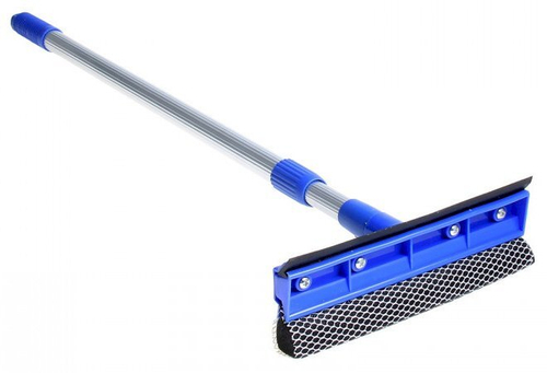 Окномойка 20 см с алюминиевой телескопической ручкой 70 см