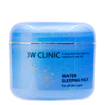 3W Clinic. Увлажняющая ночная маска для сухой кожи лица Water Sleeping Pack