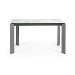 Стол Atta 140 (200) x90 антрацит, керамика