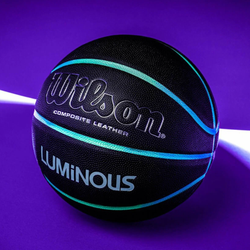 Баскетбольный мяч Wilson Luminous "Black"