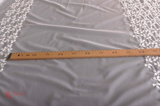 Тюль сетка Petite (тёплый белый)