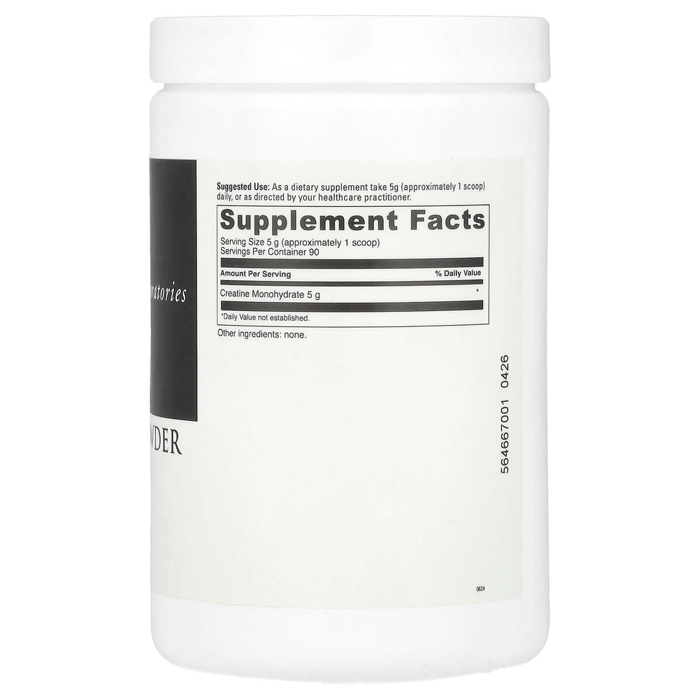 DaVinci Laboratories, Креатин в порошке, без добавок, 450 г
