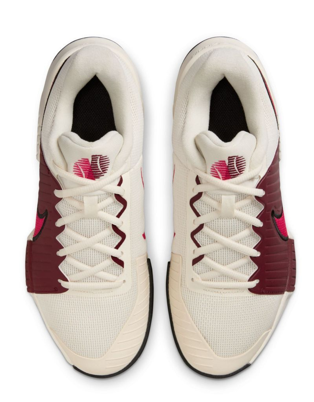 Женские теннисные кроссовки Nike Zoom GP Challenge Pro Clay - pale ivory/rush pink/sail/team red