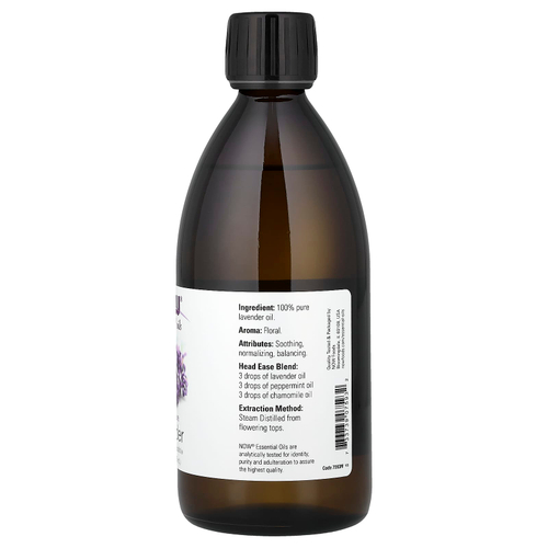 NOW Foods, Эфирные масла, лаванда, 16 жидких унций (473 мл)