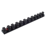 MIGHTY SEVEN (AD-2412) Держатель для головок 1/2", на 12 шт, магнитный