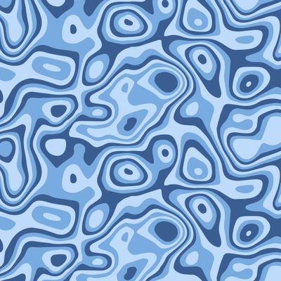 Абстрактные синие и голубые разводы