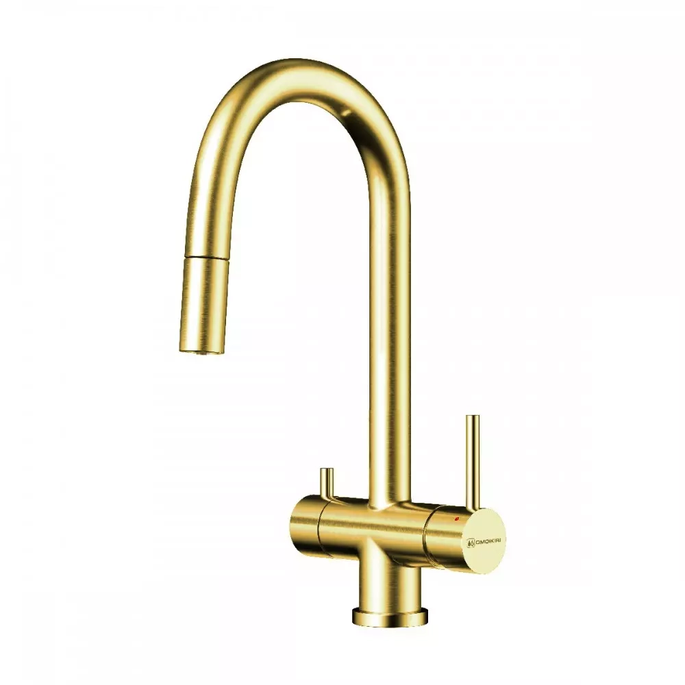 Кухонный смеситель Omoikiri Akita-S-LG