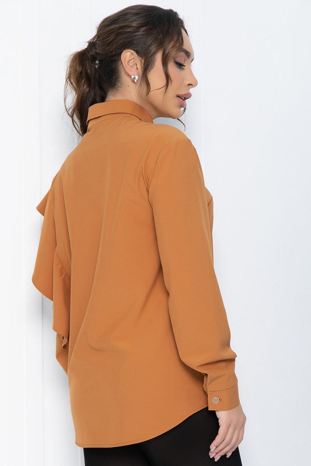 Блуза Дуэт (горчица) Б12030 LT Collection