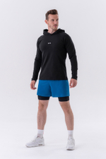Кофта LONG-SLEEVE T-SHIRT WITH A HOODIE 330
Черная