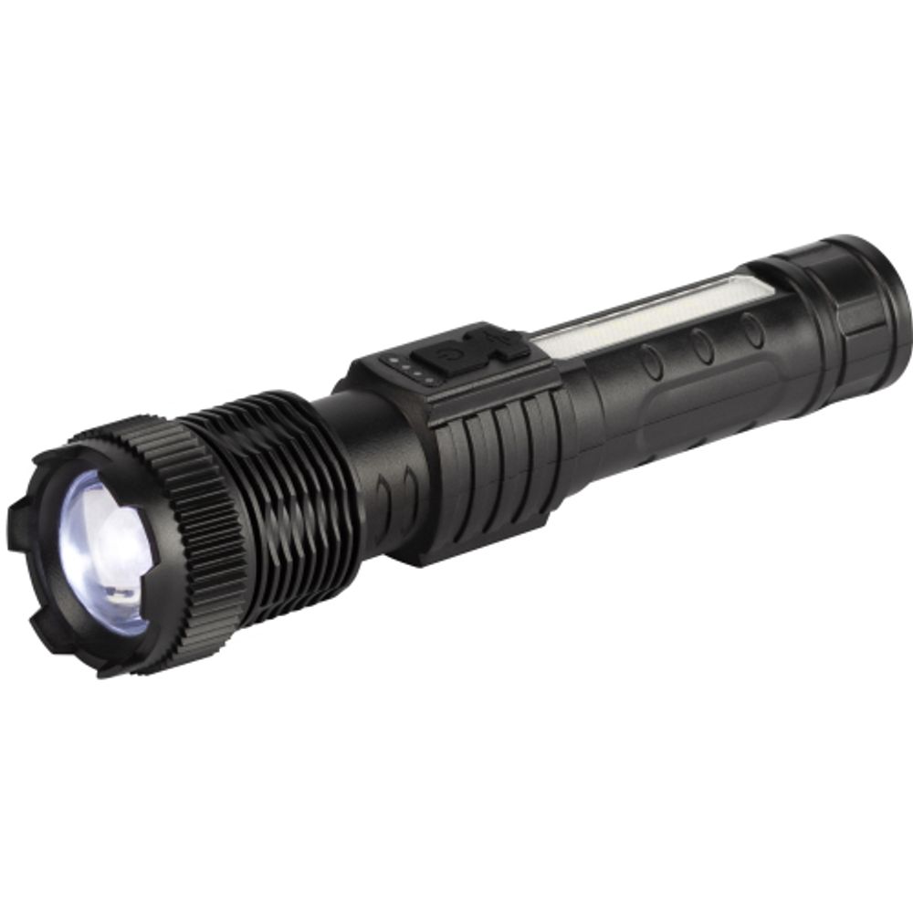 Светодиодный фонарь ЭРА UA-402 универсальный аккумуляторный 5 Вт LED + 5 Вт COB Zoom 6 режимов маячок клипса USB type C | Универсальные  фонари