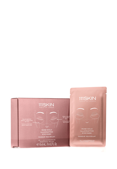 МАСКА-ПАТЧИ С ЭФФЕКТОМ СИЯНИЯ ROSE GOLD (8шт) 111SKIN