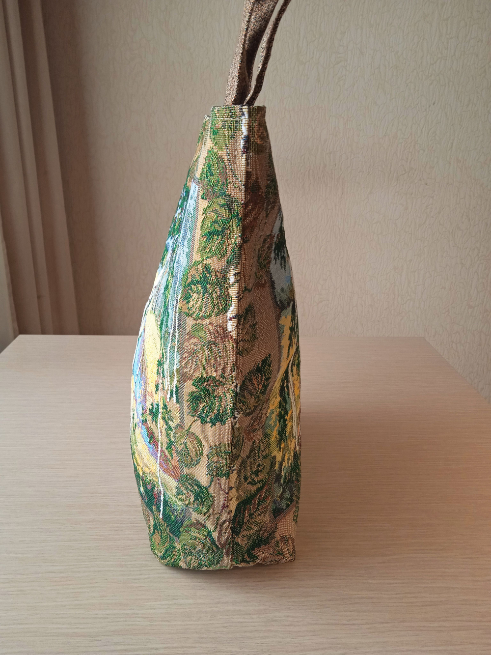 Гобеленовая сумка Березка (39х39х12)