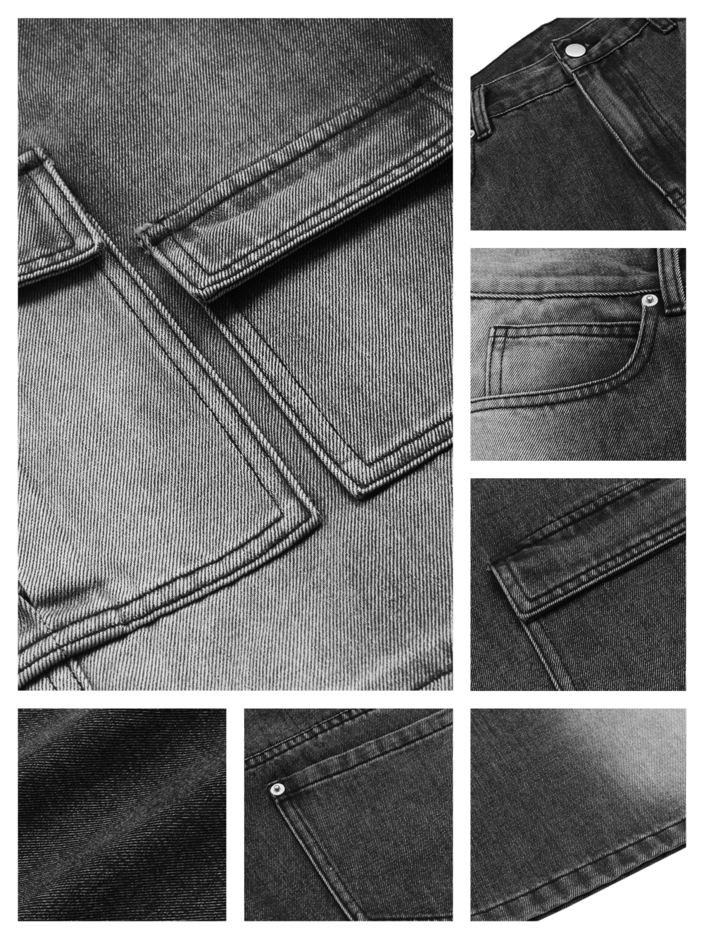 Джинсы ER "Gradient" Cargo Jeans