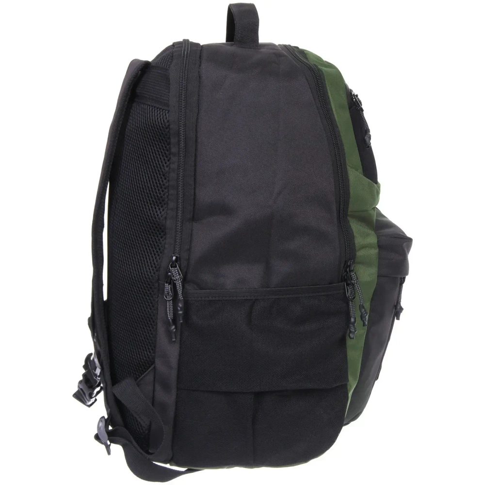 Рюкзак туристический 26л, цвет черно-зеленый 80187