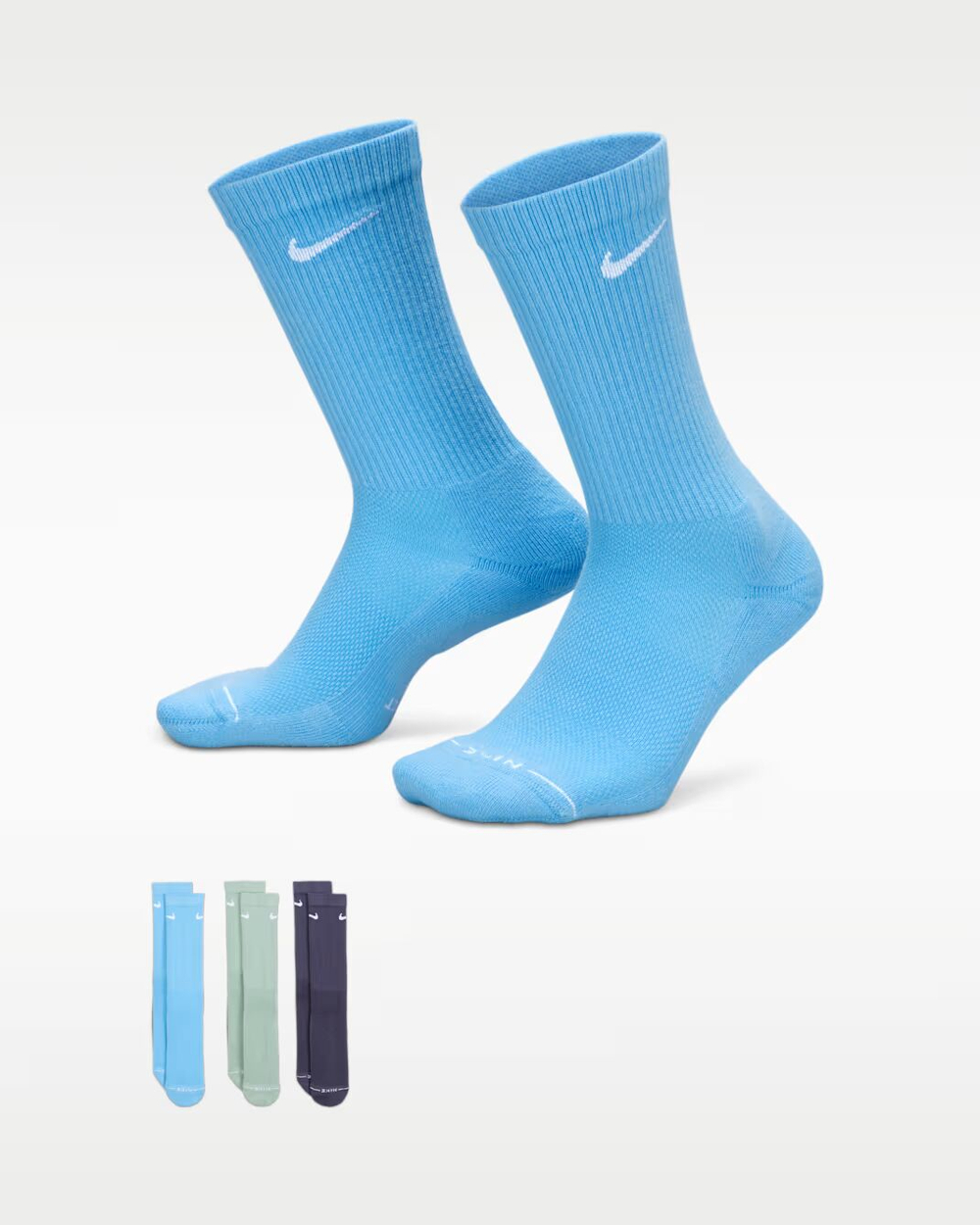 Nike Повседневная роскошь Носки (3 пары) - NIKE