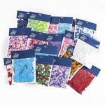 Конфетти тишью Круг, Голубой, 1 см, 50 г.