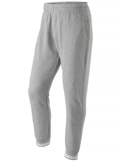 Мужские теннисные штаны Wilson M Team II Jogger - heather grey