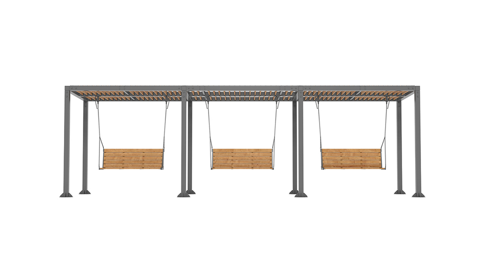 Навес с качелями SK00167