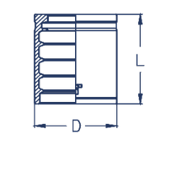 Муфта DN 50 1SN