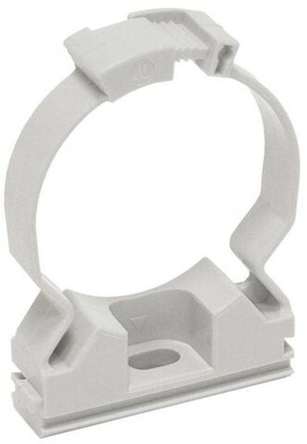 Держатель хомутный для труб CFC20 d20 ELASTA IEK CTA10MP-CFC20-K41-100
