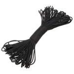 Шнур паракорд черный 1м